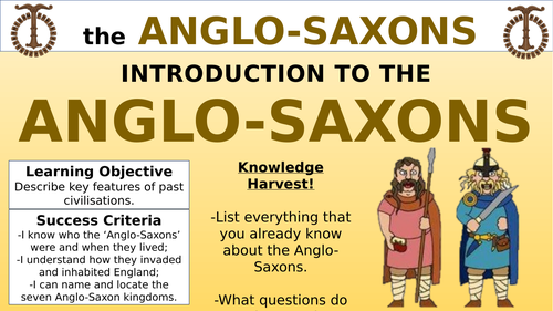 Introduction to the Anglo-Saxons - Double Lesson!