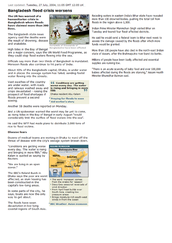 ks3 flooding case study