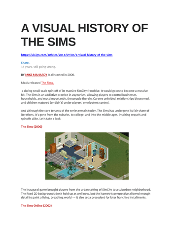 work on thesis sims freeplay