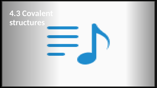 Power Point Presentation on 4.3 Covalent structures