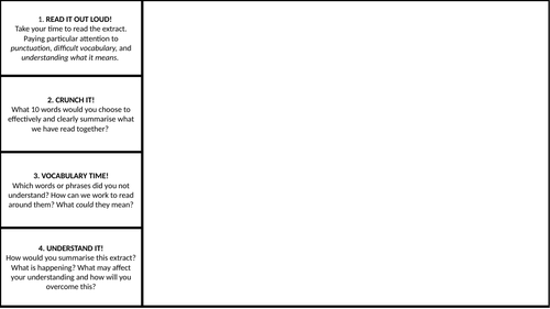 Guided Reading Template