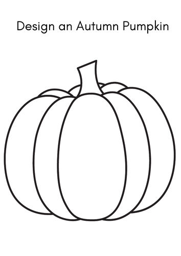 Design an Autumn Pumpkin | Teaching Resources