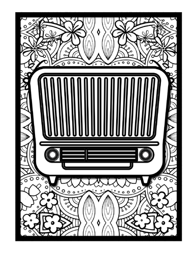 Antiques Mindfulness Mandala Colouring Pages, Antiques Printable ...