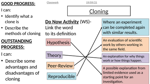 Activate 3 - B1 - New Technology - Cloning