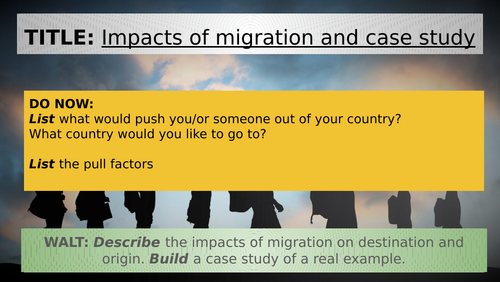 igcse geography international migration case study