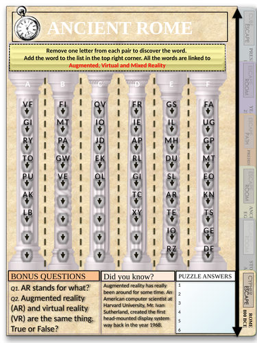 Computing Escape Room | Teaching Resources