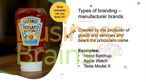 Marketing Mix BRANDING Lesson AS Business | Teaching Resources
