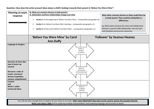 Before You Were Mine Analysis Activities/Worksheets | Teaching Resources