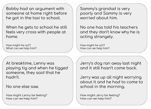 problem solving scenario questions