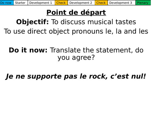 Point de départ (La musique) Dynamo 3 Mod 3.0