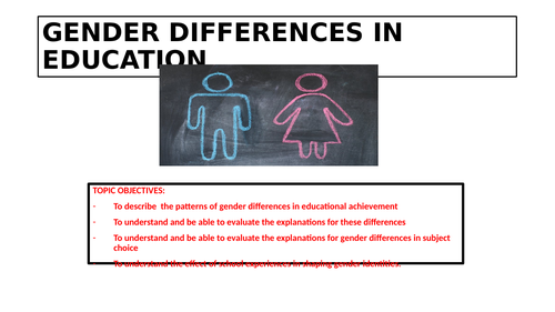 gender differences in education sociology essay