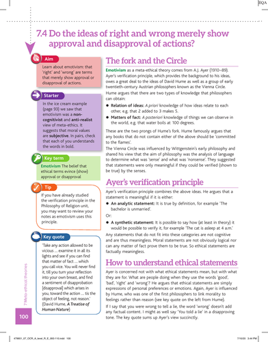 Ethical Language: Meta-Ethics Emotivism