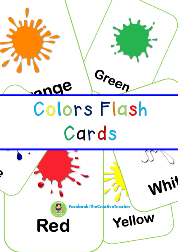 Colors Flashcards | Teaching Resources