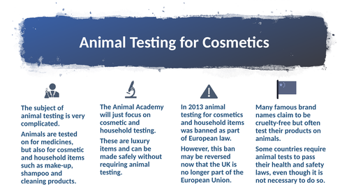 Updates To The Epa List Of Alternative Test Methods To Animal Testing ...