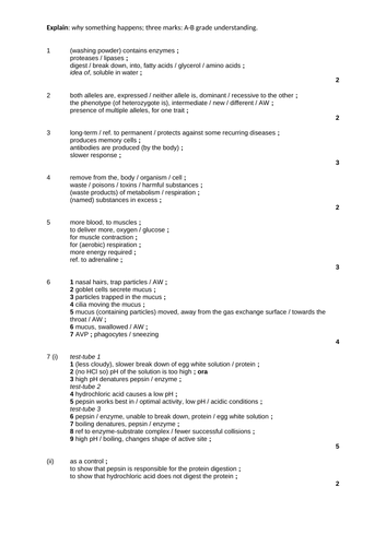 Command Words in Biology | Teaching Resources