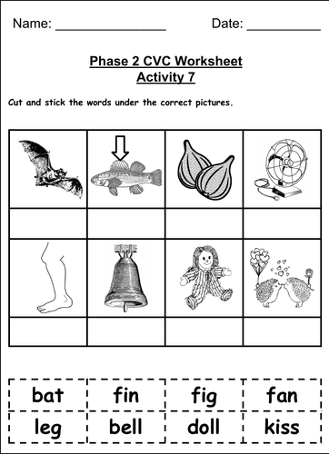 Phase 2 - CVC Word Activity