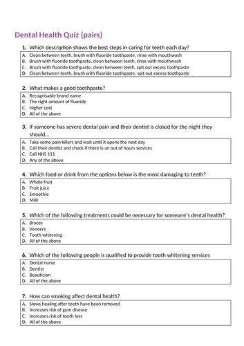 Health and Prevention unit RSE PSHE | Teaching Resources