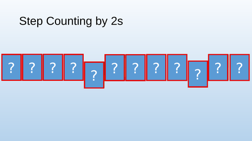 Step Counting PowerPoints | Teaching Resources