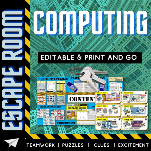 Computing Escape Room | Teaching Resources