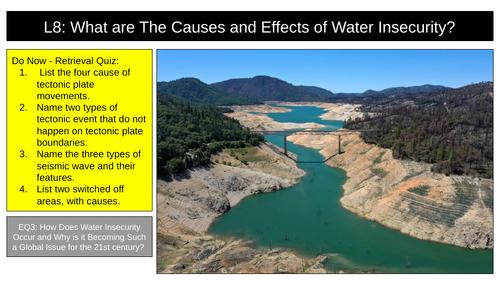 Effects of Water Insecurity