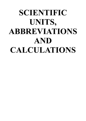 scientific-units-abbreviations-and-calculations-teaching-resources