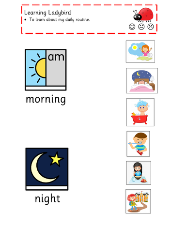 Daily routine - Early Years | Teaching Resources