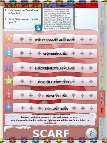 Spanish Christmas MFL Feliz Navidad | Teaching Resources