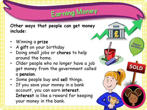 Earning Money - KS1 | Teaching Resources