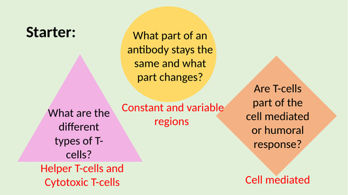 Vaccines AS Biology vaccinations | Teaching Resources