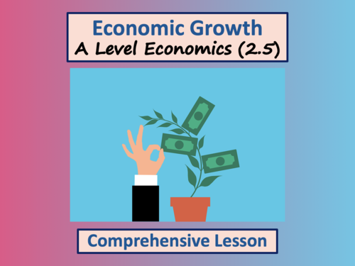Economic Growth (Topic 2.5) - A level Economics | Teaching Resources