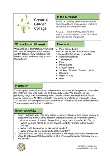 Year 1 Plants Activities Bundle (9 activities + activity sheets ...