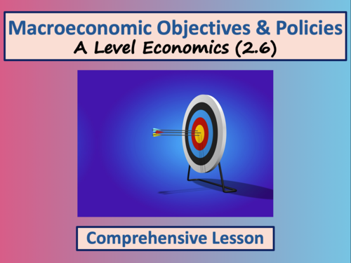 Macroeconomic Objectives and Policies (Topic 2.6) - A level Economics ...