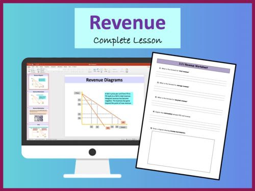 Revenue - A level Economics | Teaching Resources
