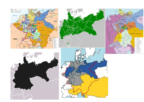German unif: maps to tell the story | Teaching Resources