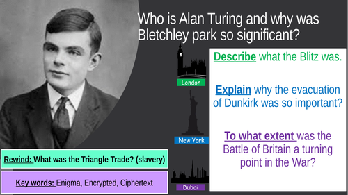 Alan Turing and the Bletchley Park code breakers | Teaching Resources