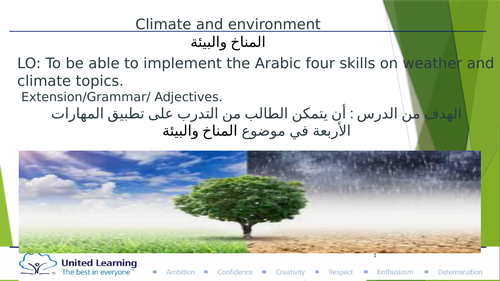 climate-change-and-environment-arabic-lesson-teaching-resources