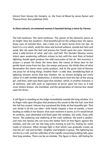 A History of Vampires - A Level study | Teaching Resources