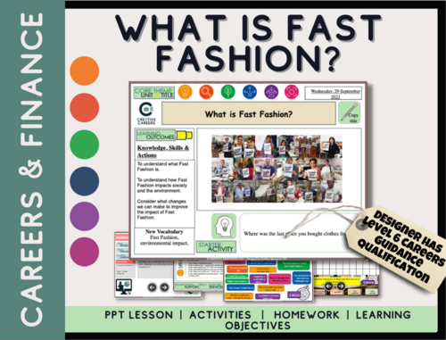 Fast Fashion Lesson | Teaching Resources