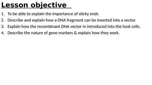 In Vivo Gene cloning, KS5