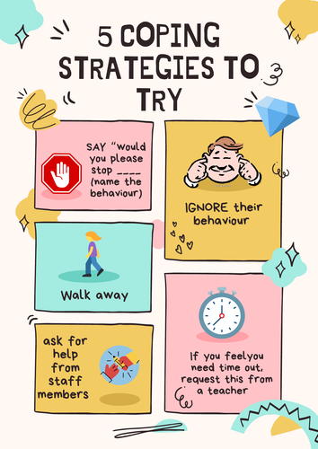 5 coping strategies | Teaching Resources