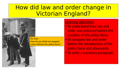 Crime in Victorian England | Teaching Resources