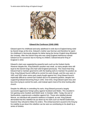 To what extent was England ruled by the ‘English’? | Teaching Resources