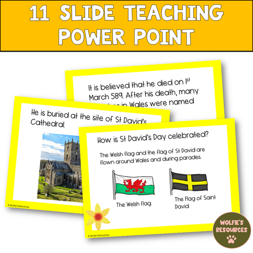 Saint David's Day Activities KS1 Teaching Resources