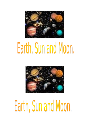 Earth Sun Moon Science Year 5 5 Powerpoints and Other documents ...