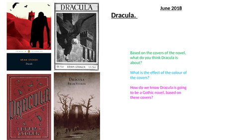 Gothic Literature - Fully Resourced Scheme of Work | Teaching Resources