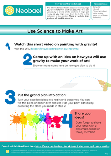 Scientific Art | Teaching Resources