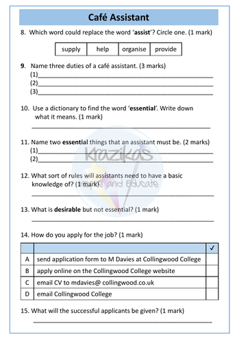 English Functional Skills - Entry Level 3 - Reading Workbook | Teaching ...