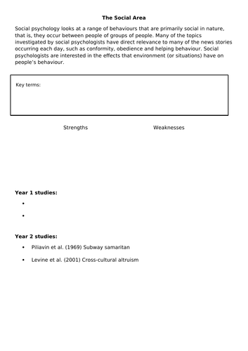 Piliavin (1960) Subway Samaritain (PowerPoint and Workbook)