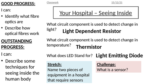 Activate 3 - P1 - New Technology in Physics - Your Hospital (Seeing Inside)