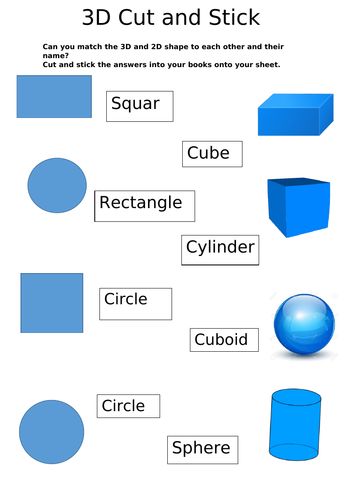 3D Shapes | Teaching Resources